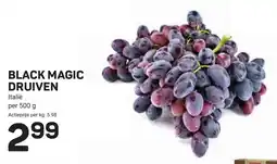 Ekoplaza Black magic druiven aanbieding