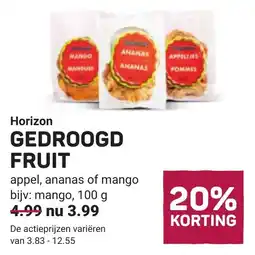 Ekoplaza Horizon Gedroogd fruit aanbieding