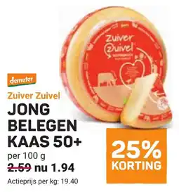 Ekoplaza Zuiver Zuivel Jong belegen kaas 50+ aanbieding