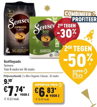 Delhaize Koffiepads aanbieding
