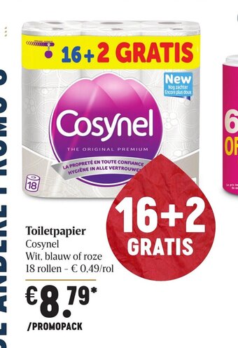 Delhaize Toiletpapier aanbieding