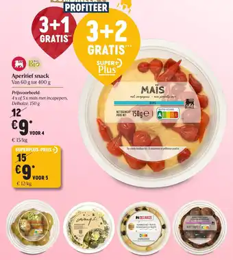 Delhaize Aperitief snack 60g aanbieding