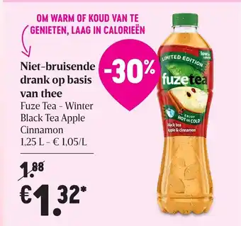 Delhaize Niet-bruisende drank op basis van thee 1,25L aanbieding