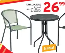 Trafic Tafel maceo aanbieding