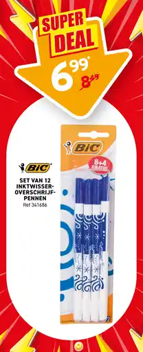 Trafic BiC Inktwisser Over Schrijfpennen aanbieding