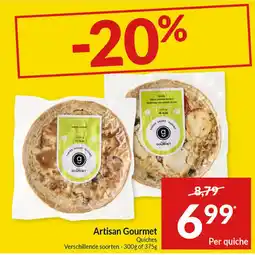 Intermarché Artisan Gourmet Quiches aanbieding