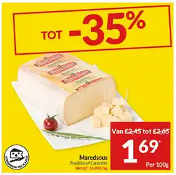 Intermarché Maredsous Tradition of Caractère aanbieding