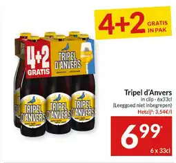 Intermarché Tripel d'Anvers aanbieding