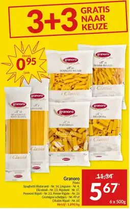 Intermarché Granoro Pasta aanbieding