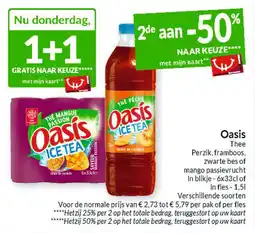 Intermarché Oasis Thee aanbieding