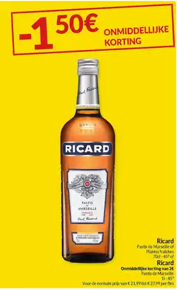 Intermarché Ricard aanbieding