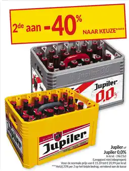 Intermarché Jupiler of Jupiler 0,0% aanbieding
