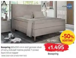 BE-Okay Visionight Boxspring aanbieding