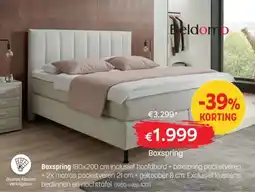 BE-Okay Beldomo Boxspring aanbieding