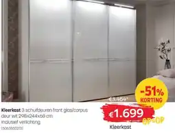 BE-Okay Kleerkast aanbieding