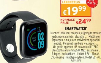 Trafic Smartwatch aanbieding