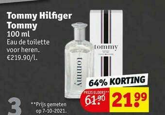 Kruidvat Tommy Hilfiger Tommy aanbieding