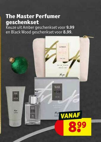 Kruidvat The Master Perfumer Geschenkset aanbieding