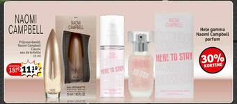 Kruidvat Naomi Campbell Classic Eau De Toilette aanbieding