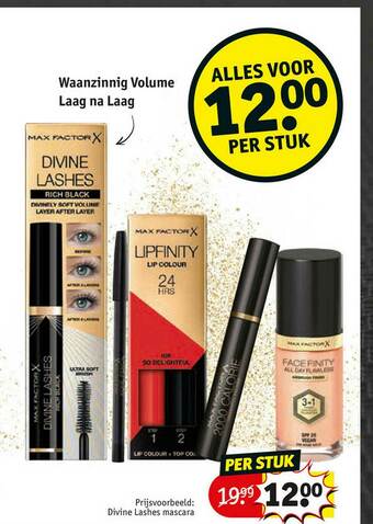 Kruidvat Divine Lashes Mascara aanbieding