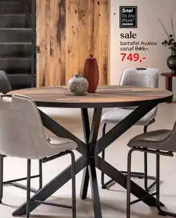 Stevens Meubel Bartafel Avalox aanbieding