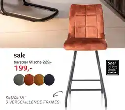 Stevens Meubel Barstoel Mischa aanbieding