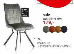 Stevens Meubel Stoel Mischa aanbieding