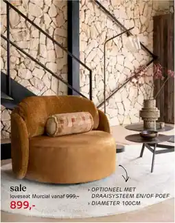 Stevens Meubel Loveseat Murcial aanbieding