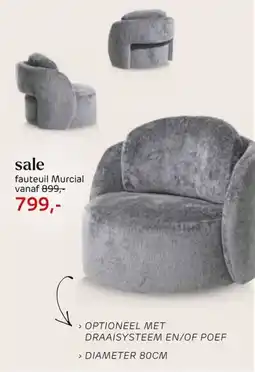 Stevens Meubel Fauteuil Murcial aanbieding