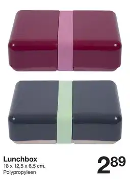 Zeeman Lunchbox aanbieding