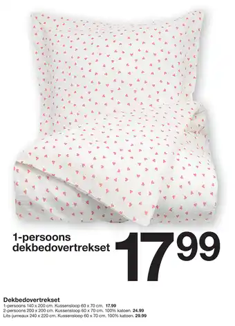 Zeeman Dekbedovertrekset aanbieding