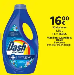 Cora Dash Vloeibaar Wasmiddel aanbieding