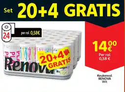 Cora Keukenrol Renova aanbieding