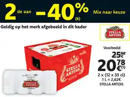 Cora Stella Artois aanbieding