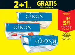Cora Danone Yoghurt op Griekse wijze aanbieding