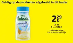 Cora Balade So light Culinaire room aanbieding