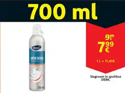 Cora Slagroom in spuitbus debic aanbieding