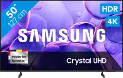 Coolblue Samsung 50 Crystal UHD U8070F 4K (2025) aanbieding