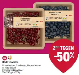 Delhaize Rode vruchten aanbieding