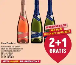 Delhaize Cava Perelada aanbieding