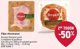 Delhaize Breydel Fijne vleeswaren aanbieding