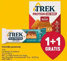 Delhaize Trek Eiwitrijke graanreep aanbieding