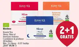 Delhaize Kusmi Tea Sleep, Slim of Immune defense Biothee aanbieding