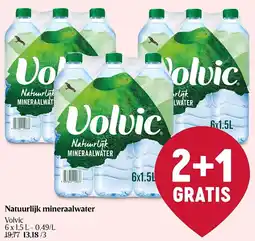 Delhaize Volvic Natuurlijk mineraalwater aanbieding