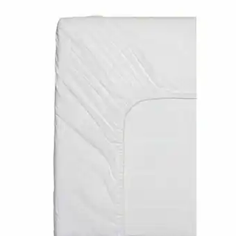 Leen Bakker Easy hoeslaken katoen - wit - 90x200 cm - Leen Bakker aanbieding