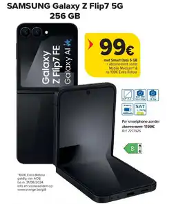Carrefour SAMSUNG Galaxy Z Flip7 5G 256 GB aanbieding