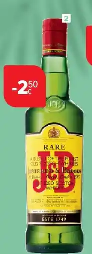 Carrefour Whisky Original J&B aanbieding