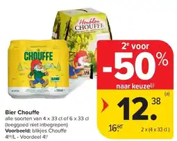 Carrefour Bier Chouffe aanbieding