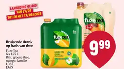 Delhaize Bruisende drank op basis van thee aanbieding