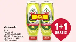 Delhaize Afwasmiddel aanbieding